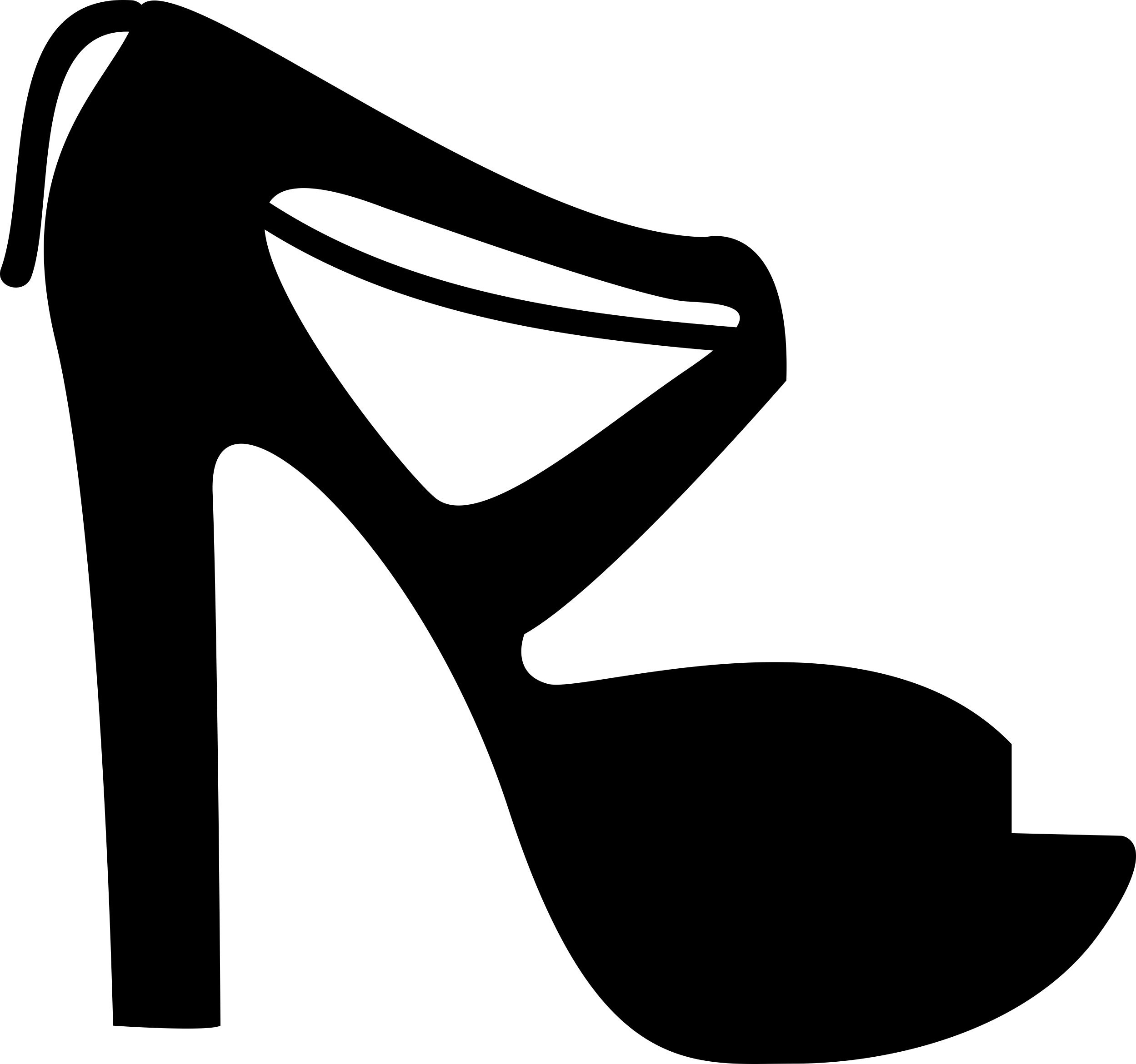 High Heels Outline Svg File Free Vectors